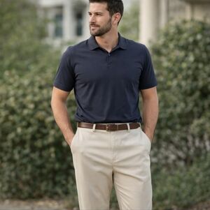 NWT AHA Selected Twill Performance Pants Pale Khaki Men’s 36 2XL Stretch Chino